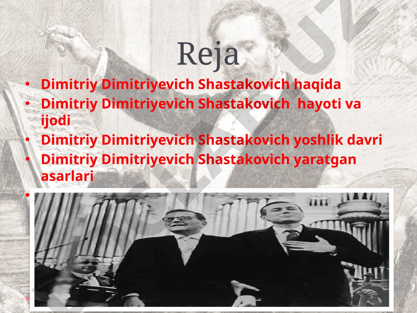Dimitriy Dimitriyevich Shastakovich hayoti va ijodi