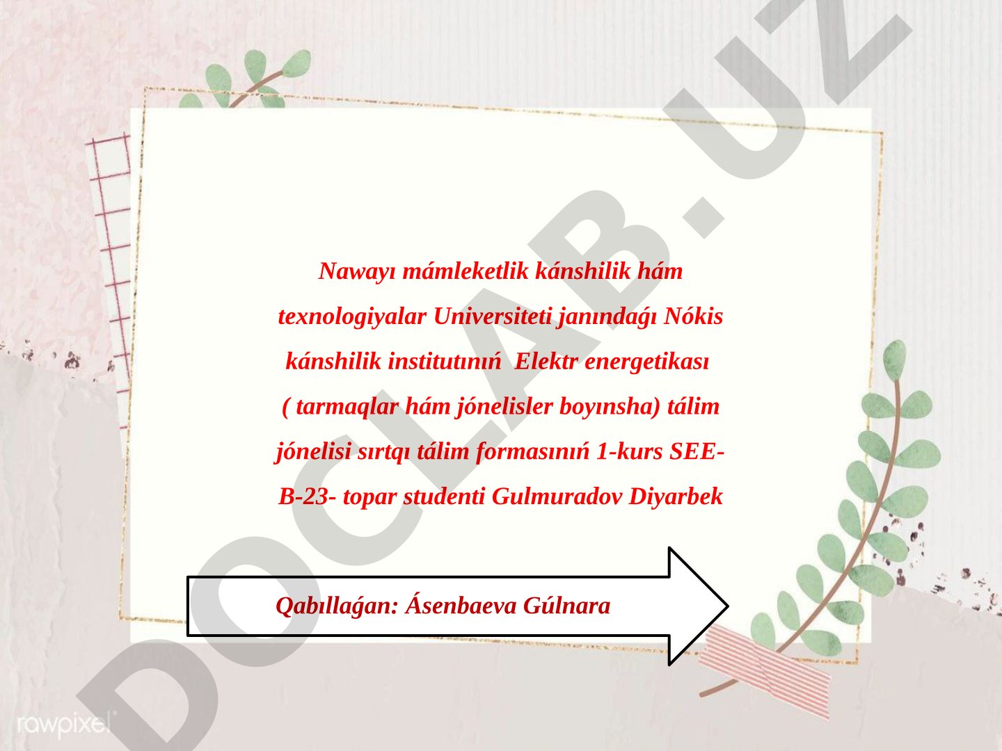 Qaraqalpaqstan hám Ózbekstan xalıq jazıwshısı Tólepbergen Qayıpbergenov