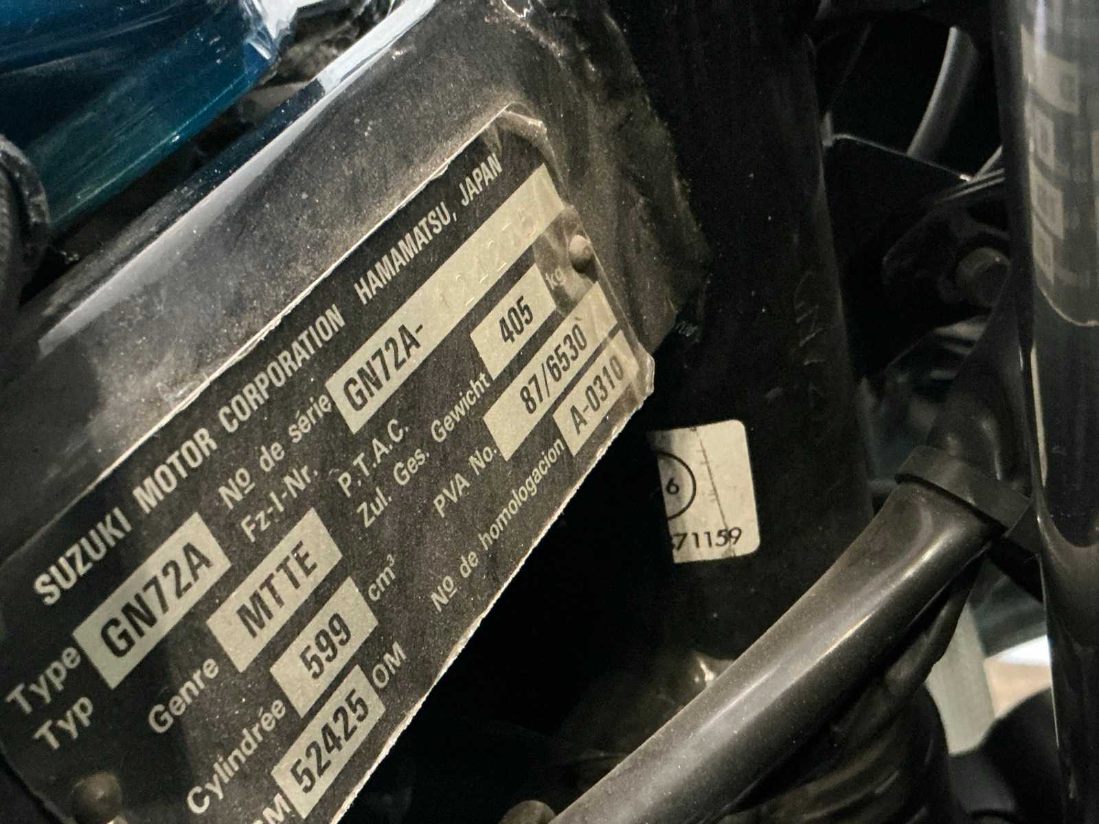 Suzuki GSXF 600 Tour motorfiets 1996, 63 kW, benzine