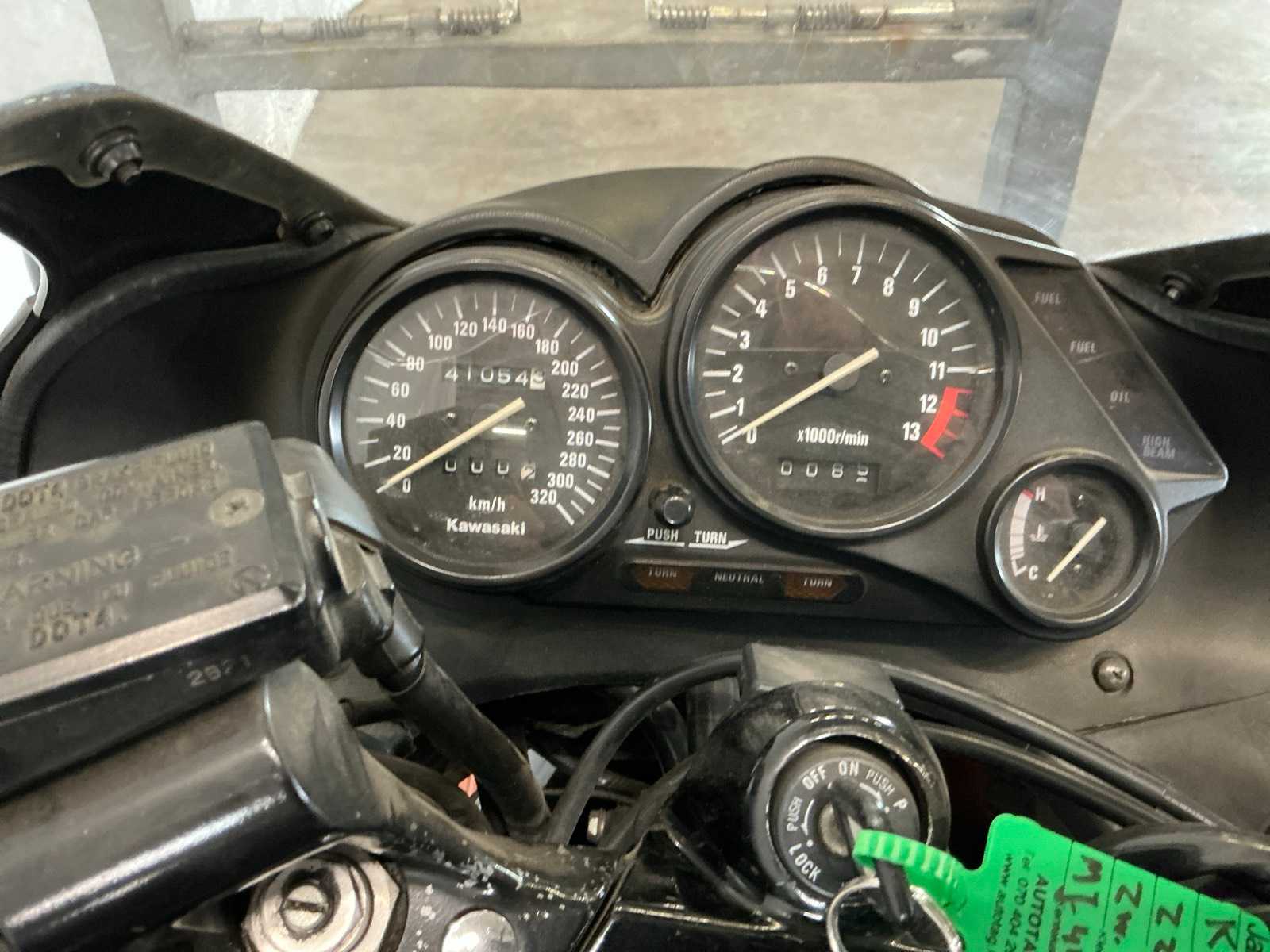 Kawasaki ZZ-R 1100 Sport motorfiets (1990, 108 kW)