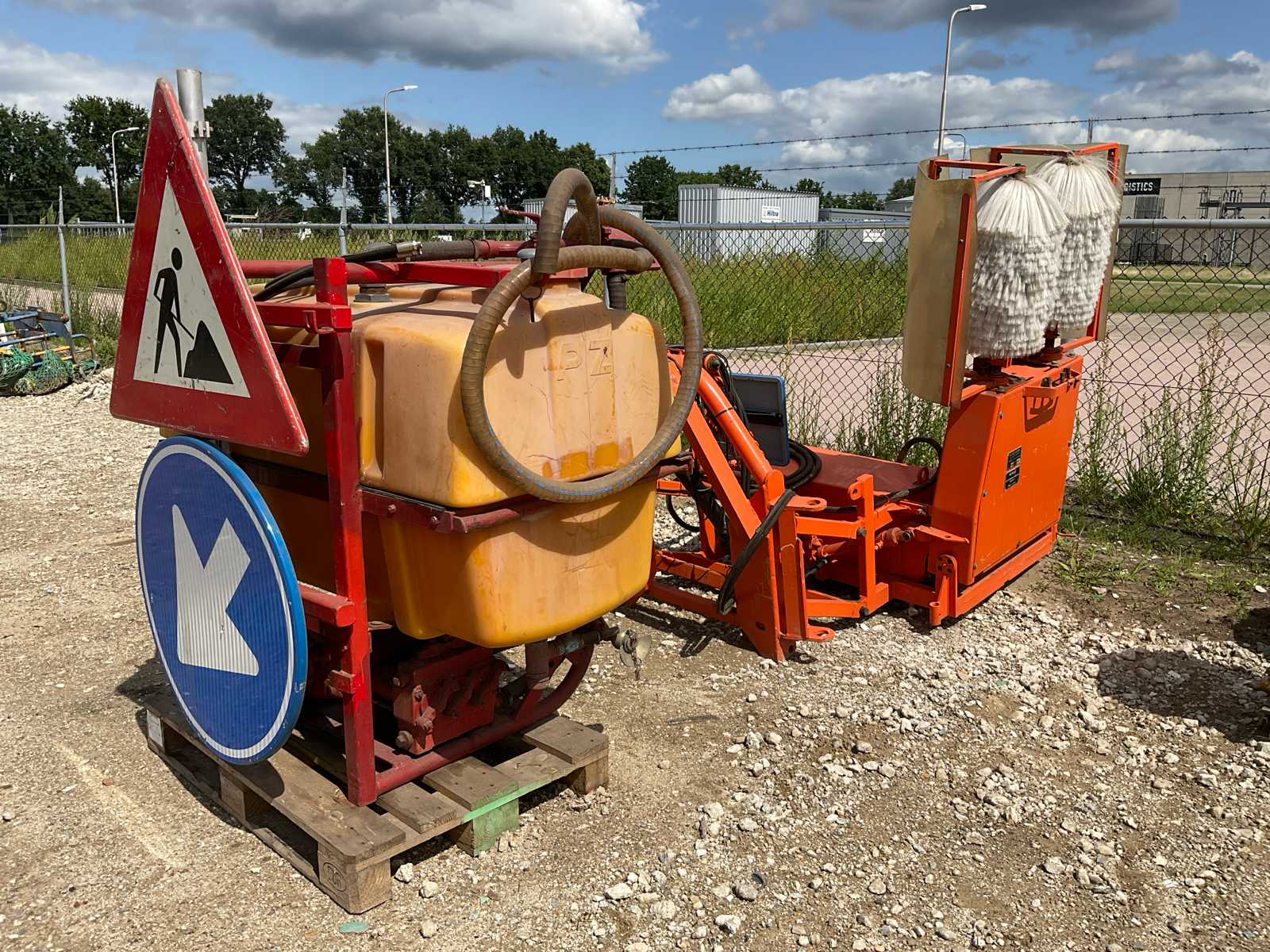 Schmidt palenwasser RP.1 (1987) met 600L watertank