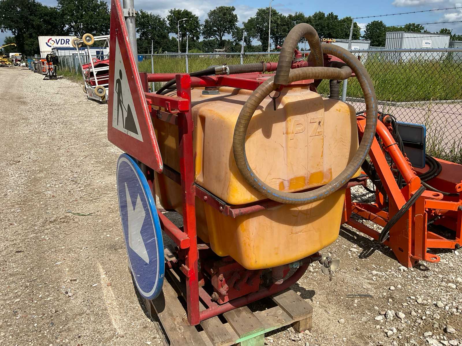 Schmidt palenwasser RP.1 (1987) met 600L watertank