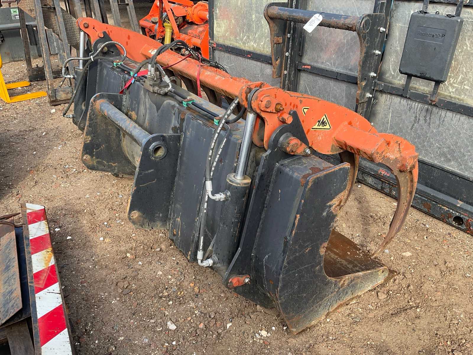 Hekamp pelikaanbak, breedte 2450 mm