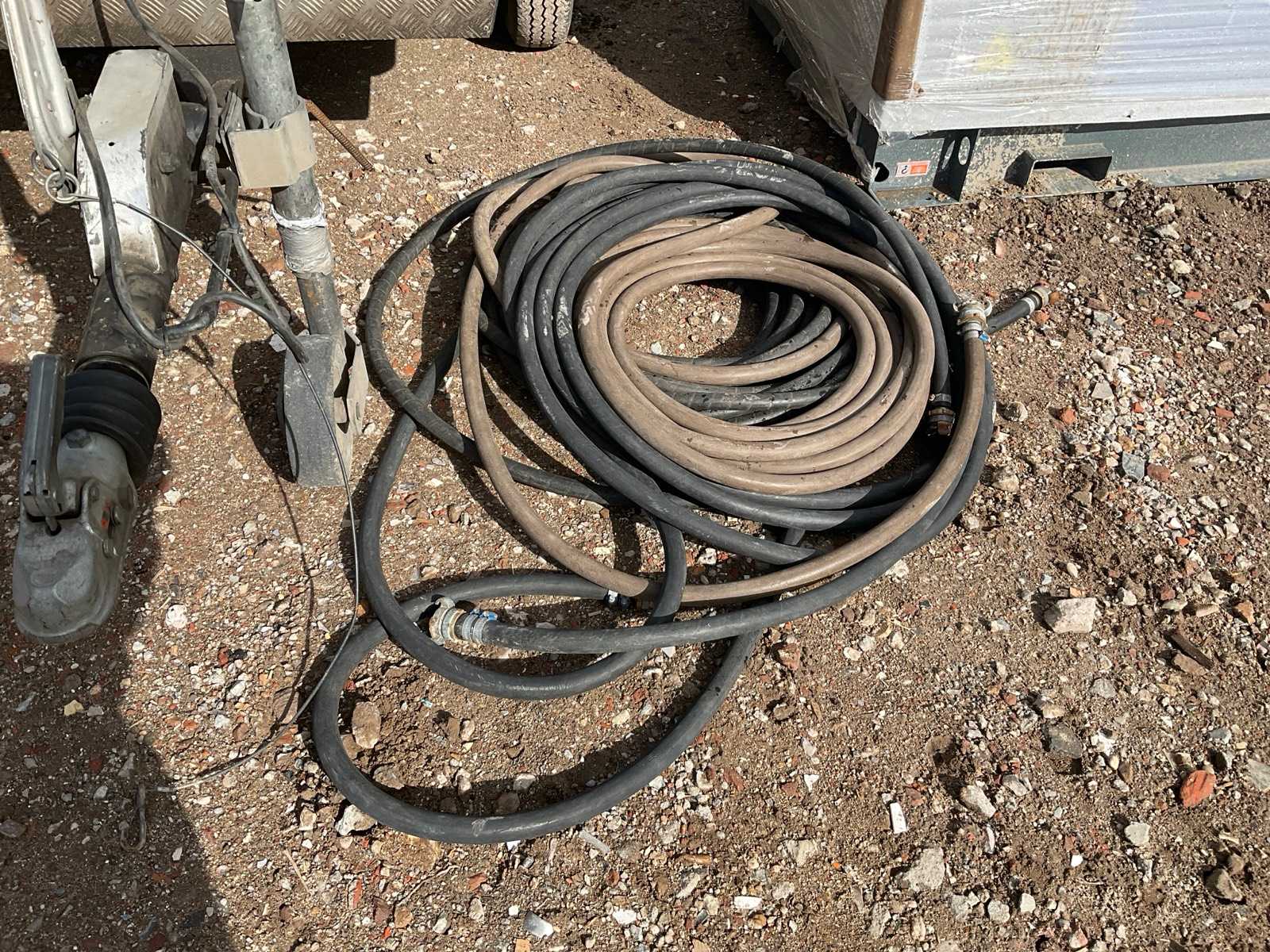 Mobiele luchtcompressor 11 bar inclusief slangen