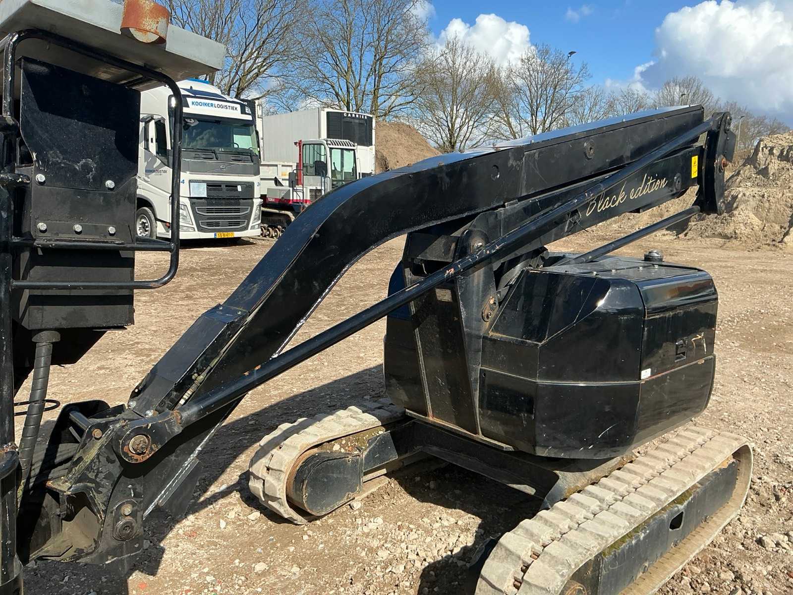 Black edition Hx64B telescoophoogwerker met Kubota motor