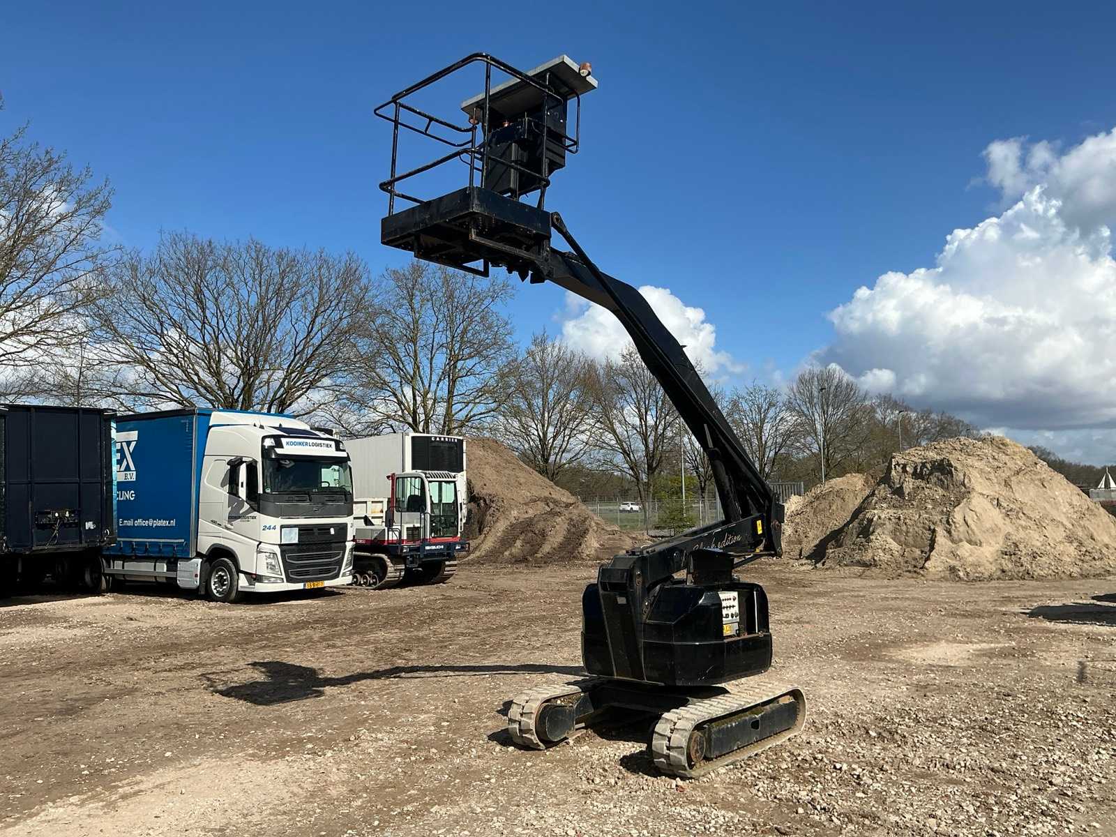 Black edition Hx64B telescoophoogwerker met Kubota motor
