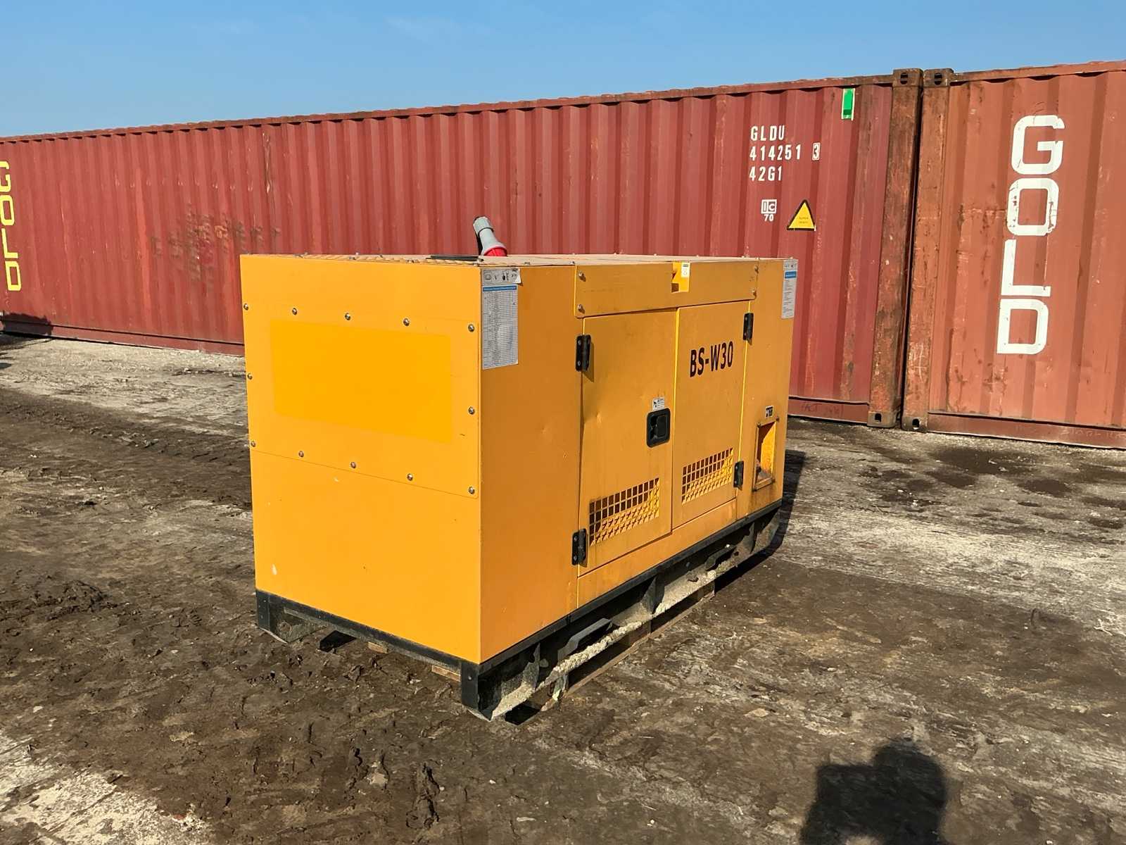 Fujian BS-W30 dieselgenerator 30 kVA | 2020, 808 uur