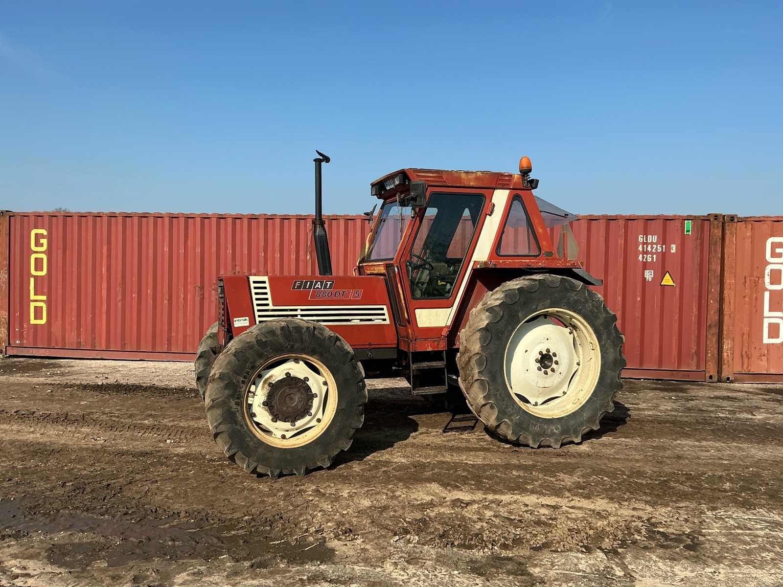 Fiat 880DT 5 vierwielaangedreven landbouwtractor (1980, 66 kW)