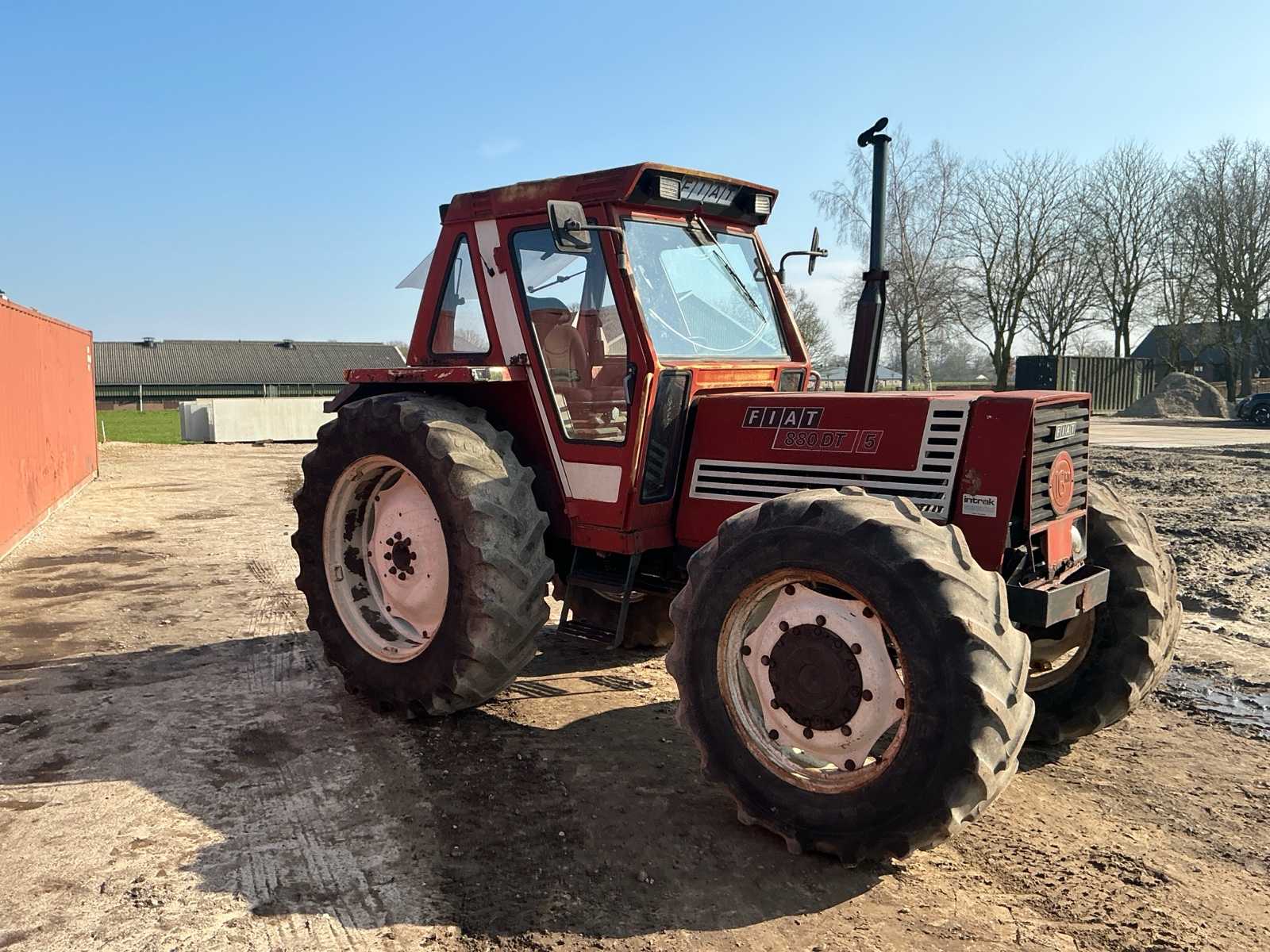 Fiat 880DT 5 vierwielaangedreven landbouwtractor (1980, 66 kW)