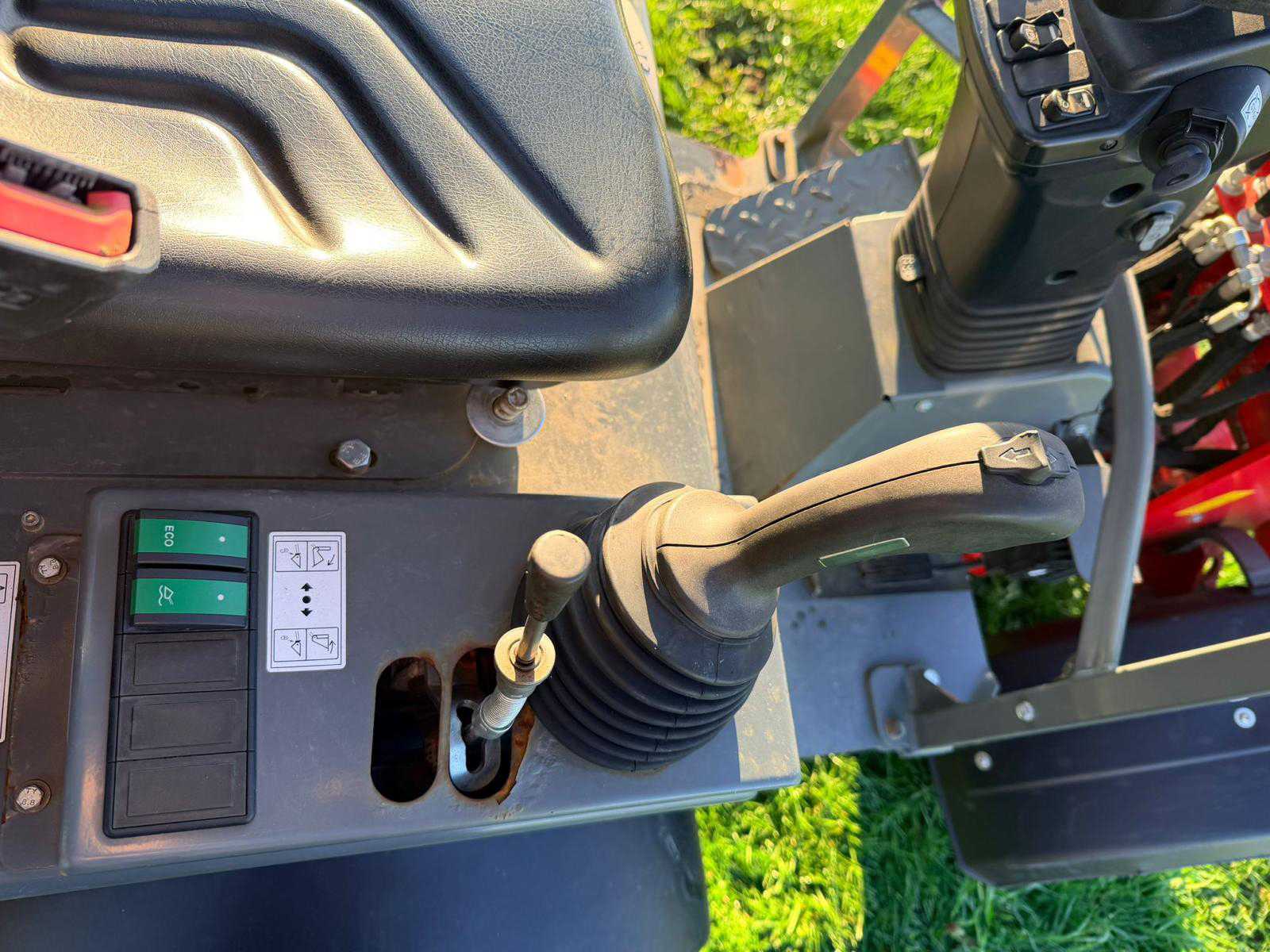 Weidemann 1160 elektrische shovel (2020) met cabine, 1200 kg hefvermogen