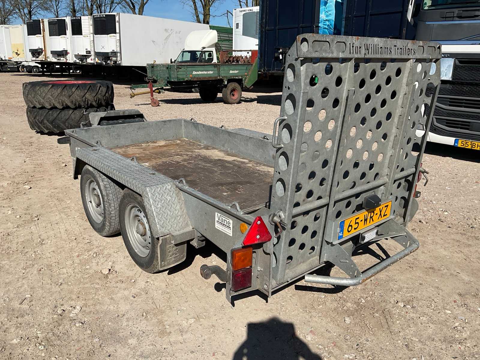 Ifor Williams GH machine transporter 2017 – 2-assige aanhanger, 2148 kg laadvermogen