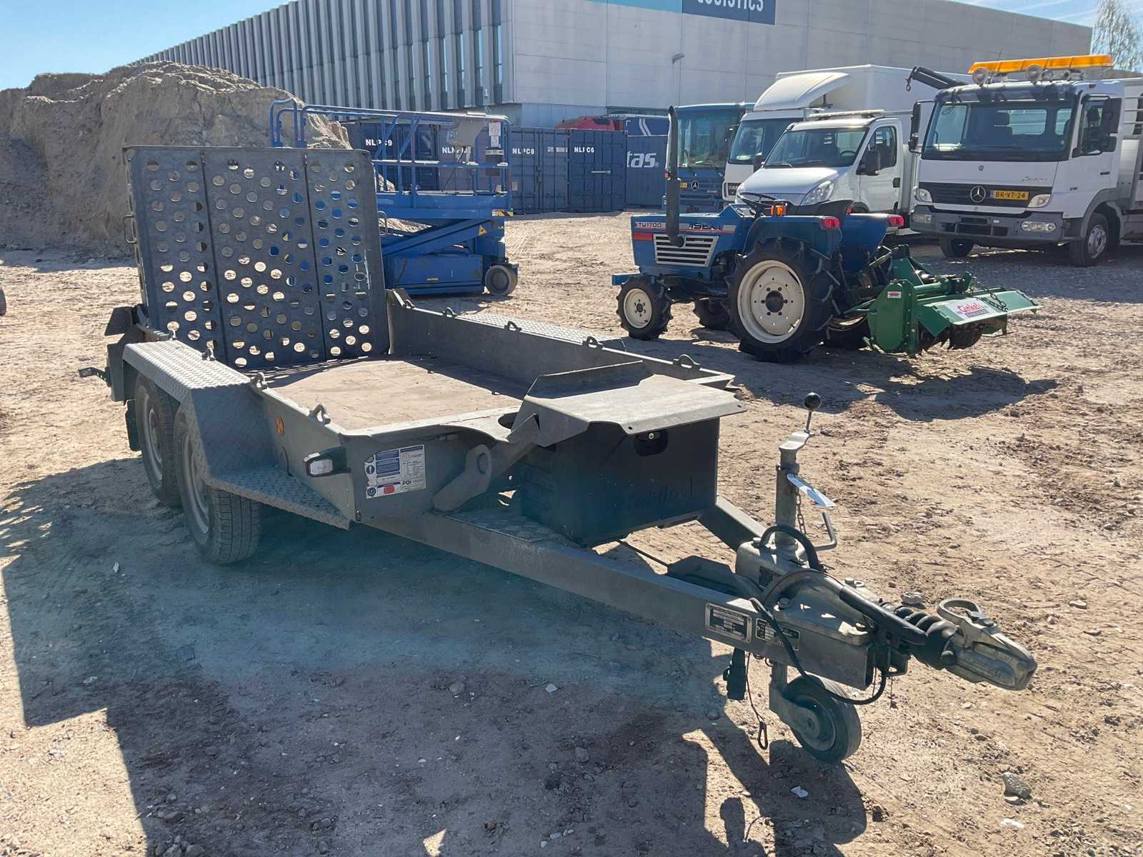 Ifor Williams GH machine transporter 2017 – 2-assige aanhanger, 2148 kg laadvermogen