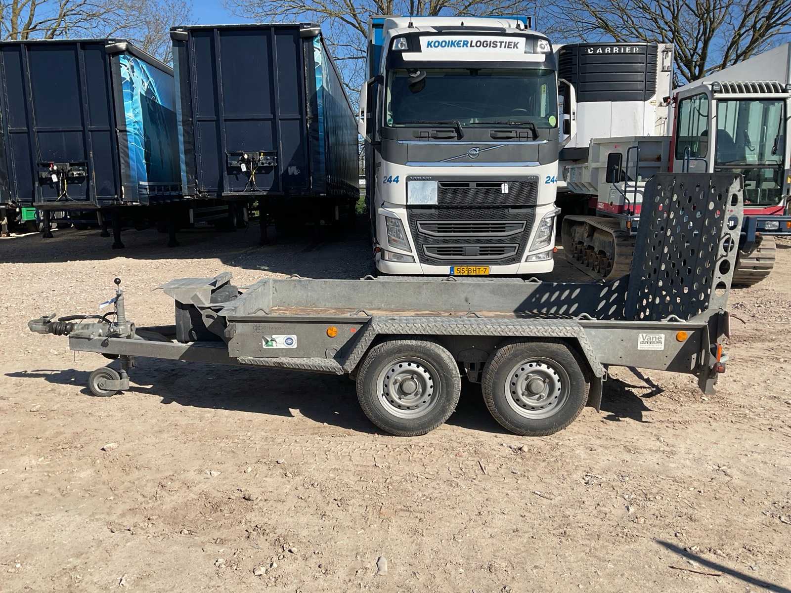 Ifor Williams GH machine transporter 2017 – 2-assige aanhanger, 2148 kg laadvermogen