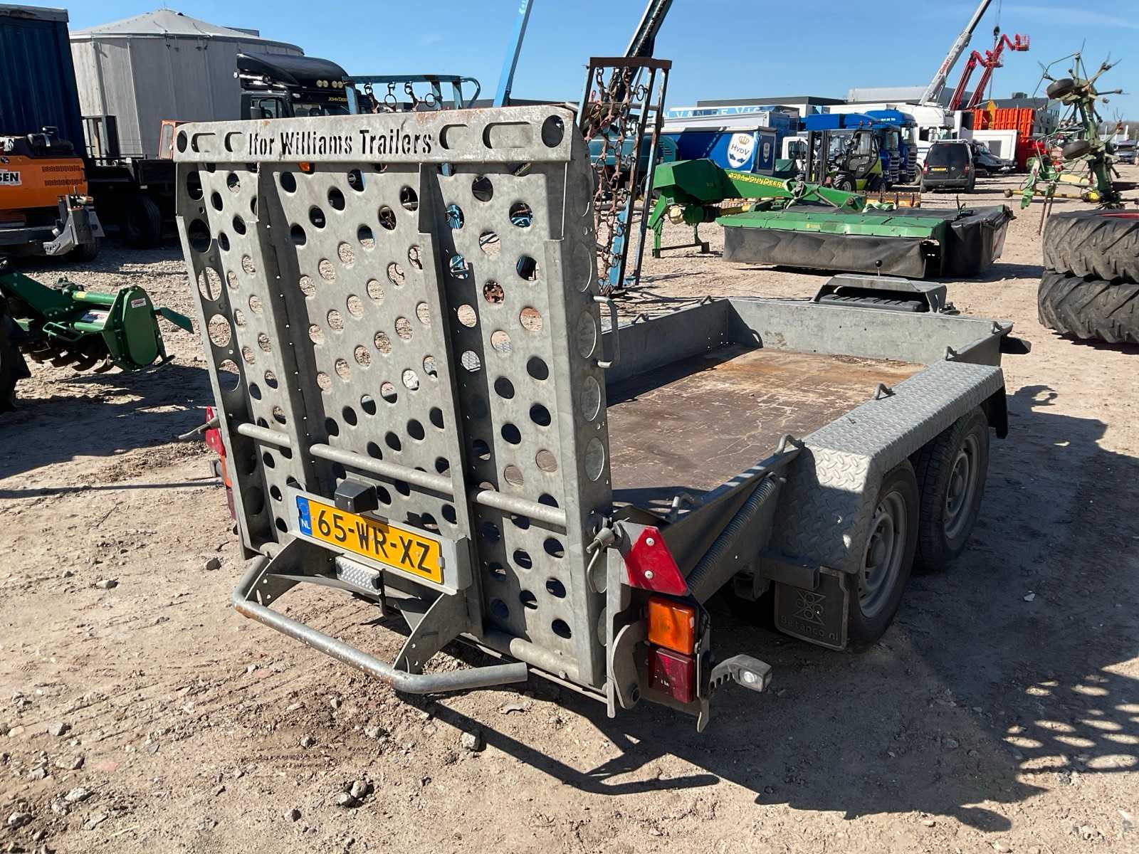 Ifor Williams GH machine transporter 2017 – 2-assige aanhanger, 2148 kg laadvermogen
