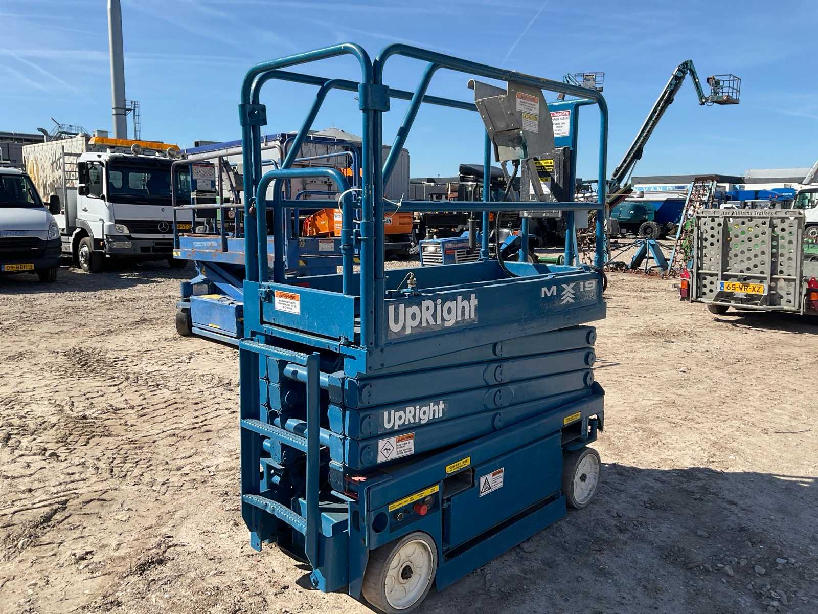 UpRight MX19 elektrische schaarhoogwerker, werkhoogte 7,8 m