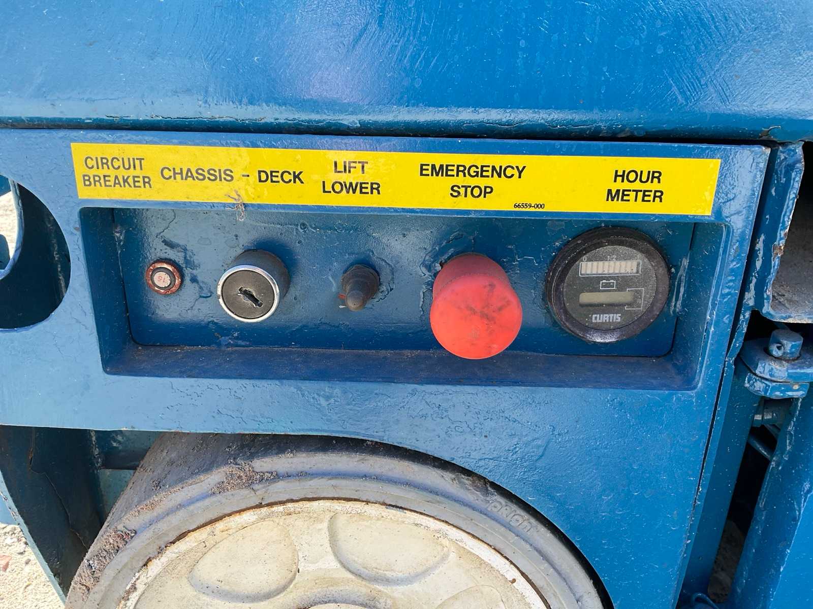 UpRight MX19 elektrische schaarhoogwerker, werkhoogte 7,8 m