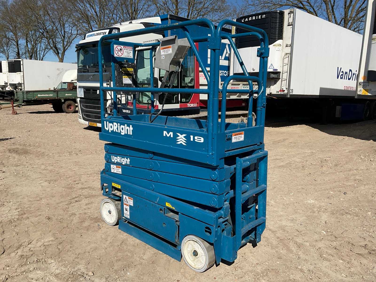 UpRight MX19 elektrische schaarhoogwerker, werkhoogte 7,8 m