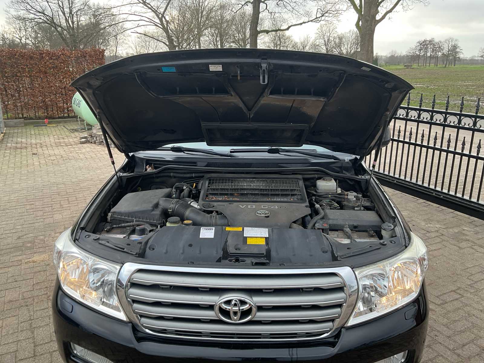 Toyota Land Cruiser V8 4.5 D-4D 4x4 grijs kenteken (2011)