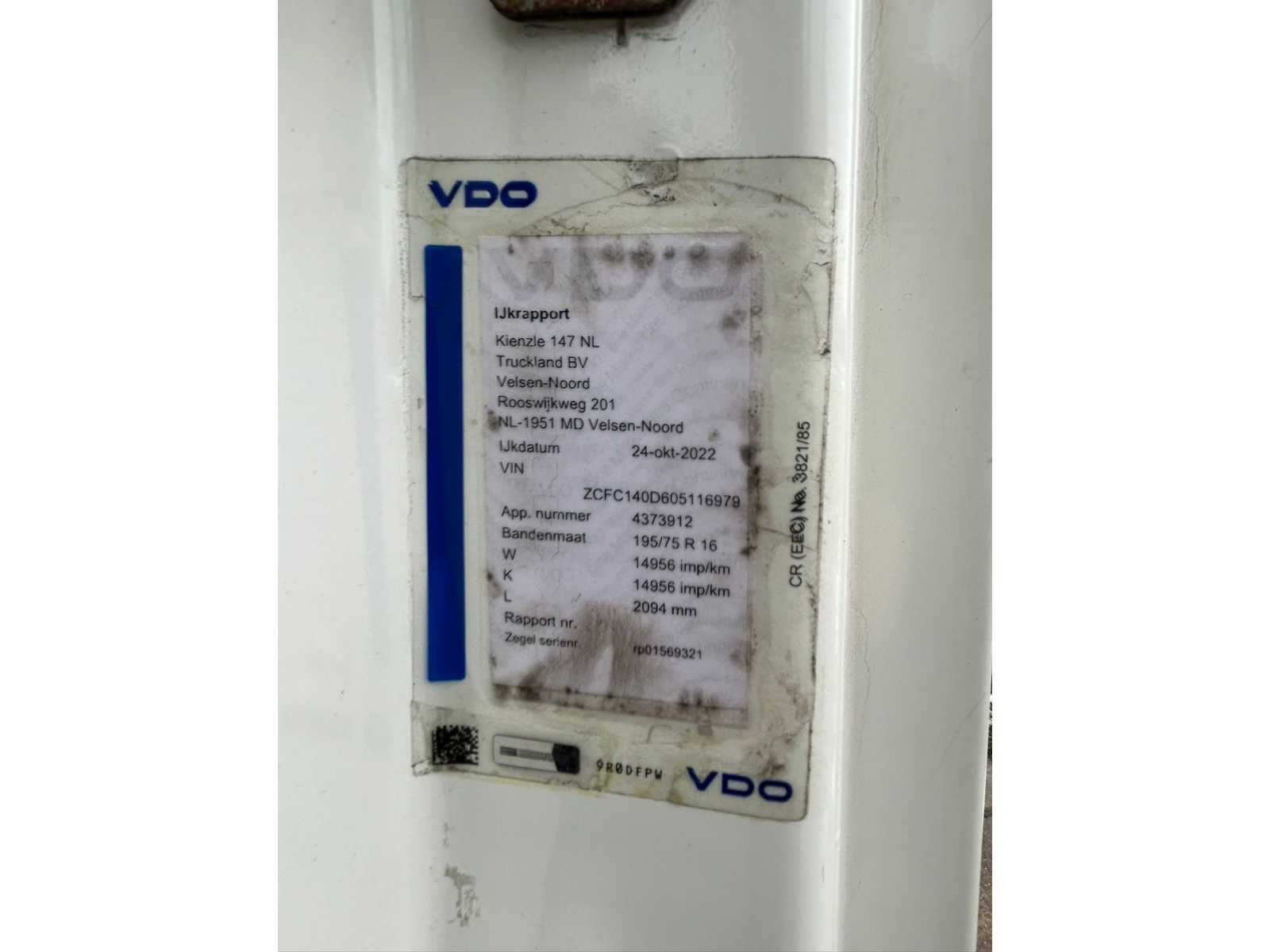 Iveco 40C18 opleggertrekker bedrijfswagen (2016, 179 pk, diesel)