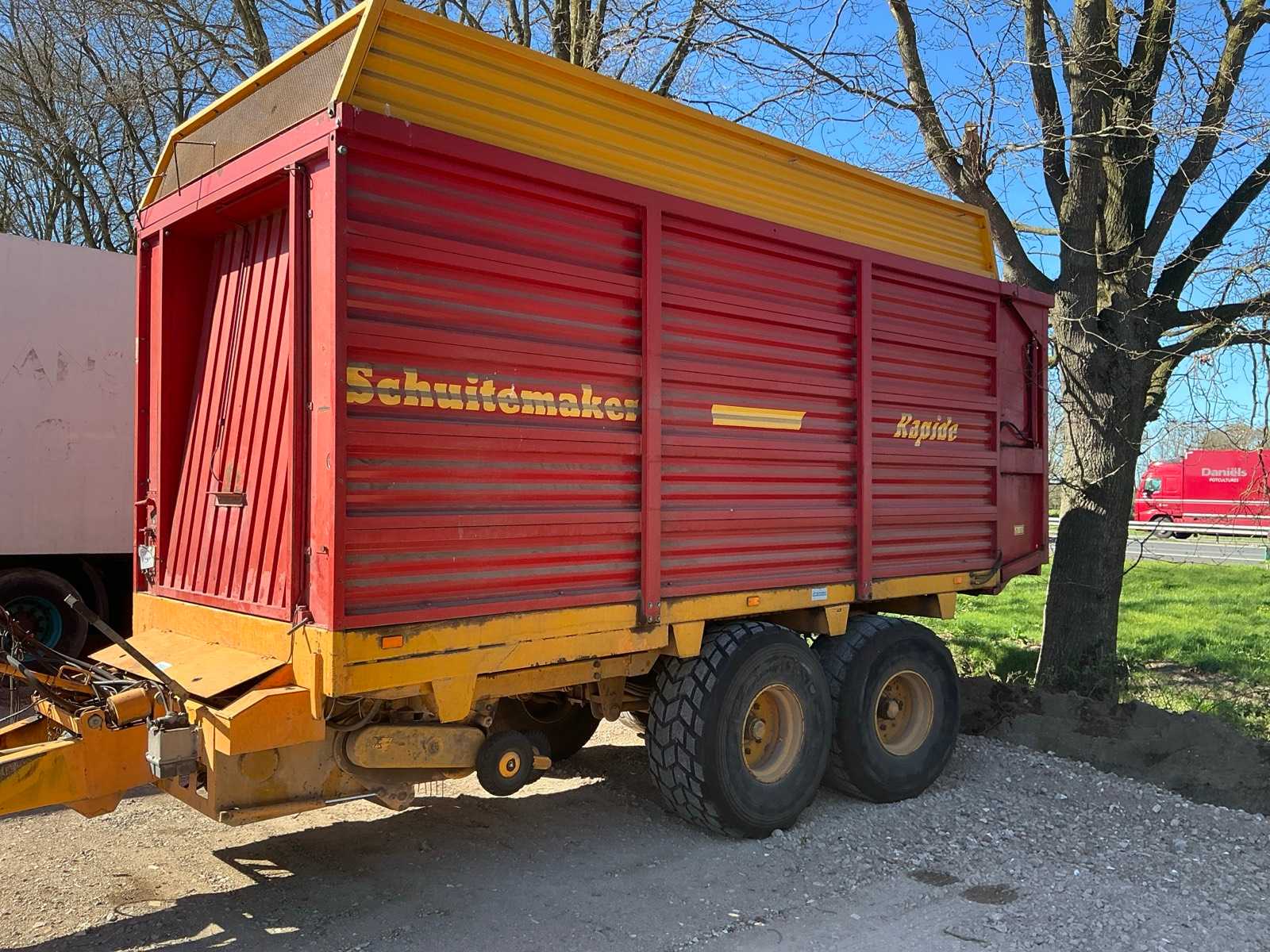 Schuitemaker Rapide 125 opraapwagen (1994), 34 m³, stuuras
