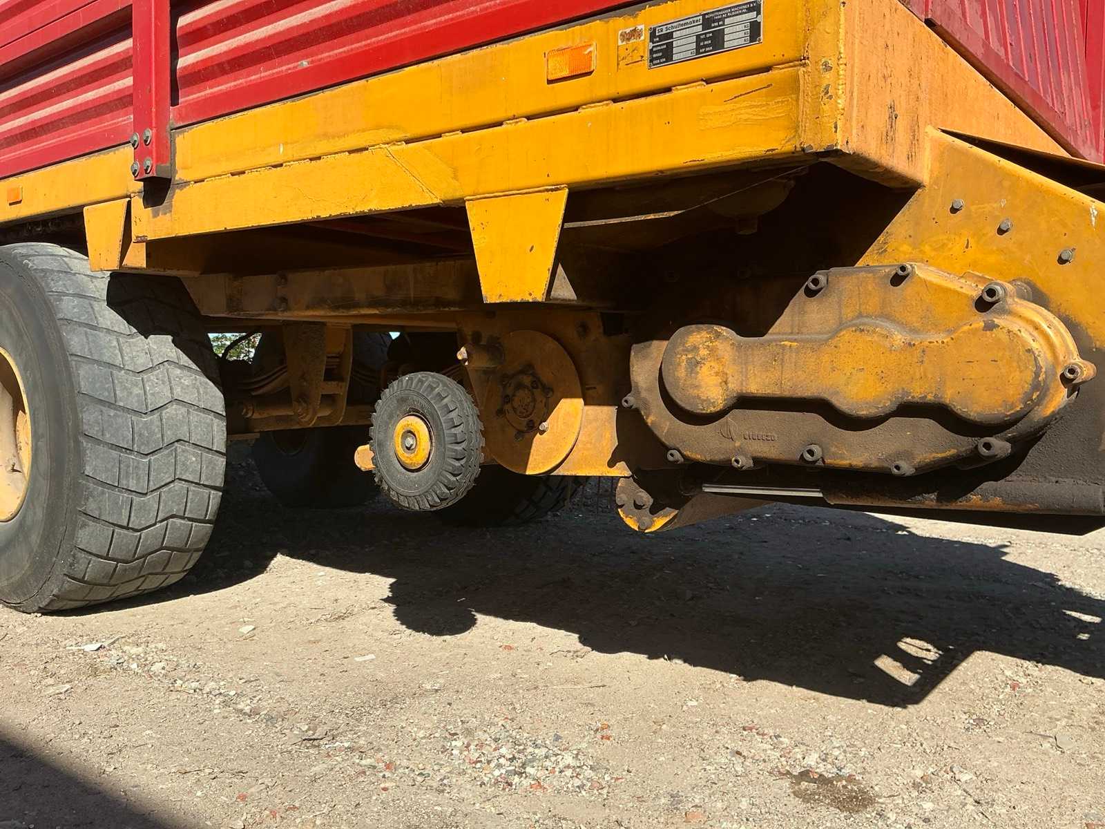 Schuitemaker Rapide 125 opraapwagen (1994), 34 m³, stuuras