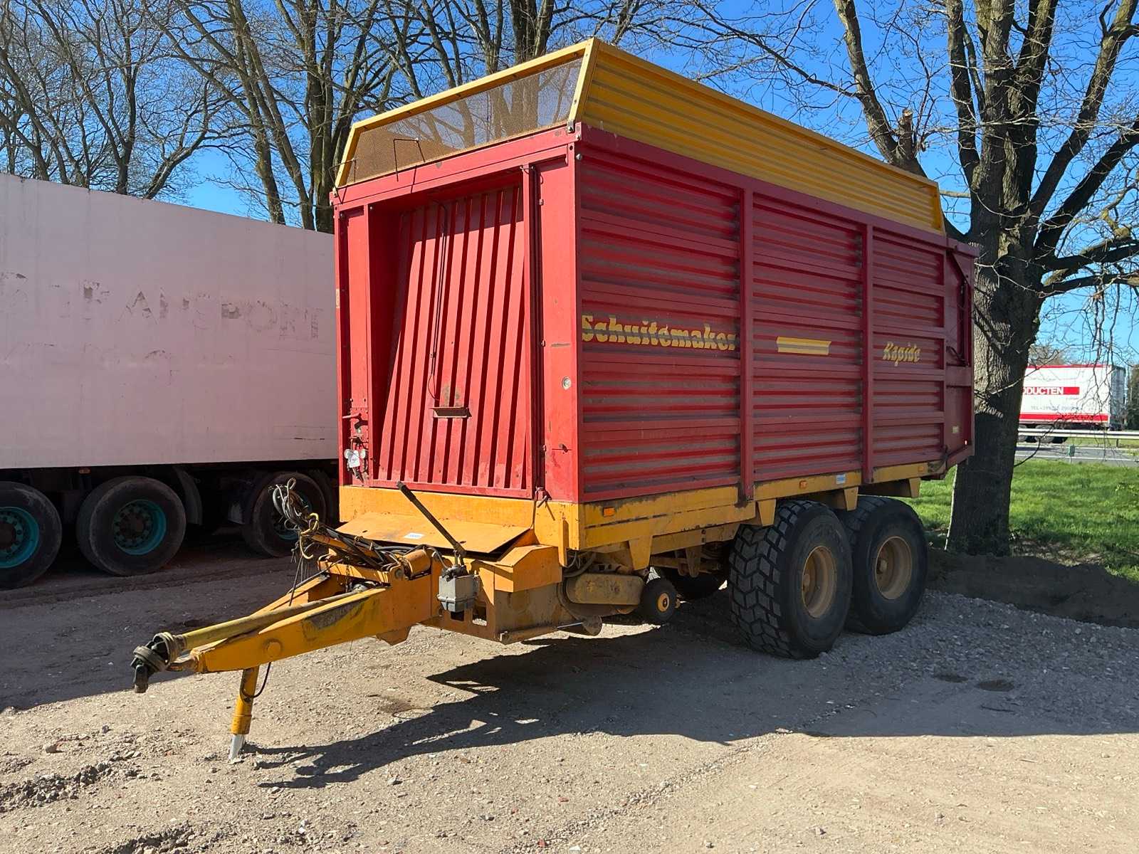 Schuitemaker Rapide 125 opraapwagen (1994), 34 m³, stuuras