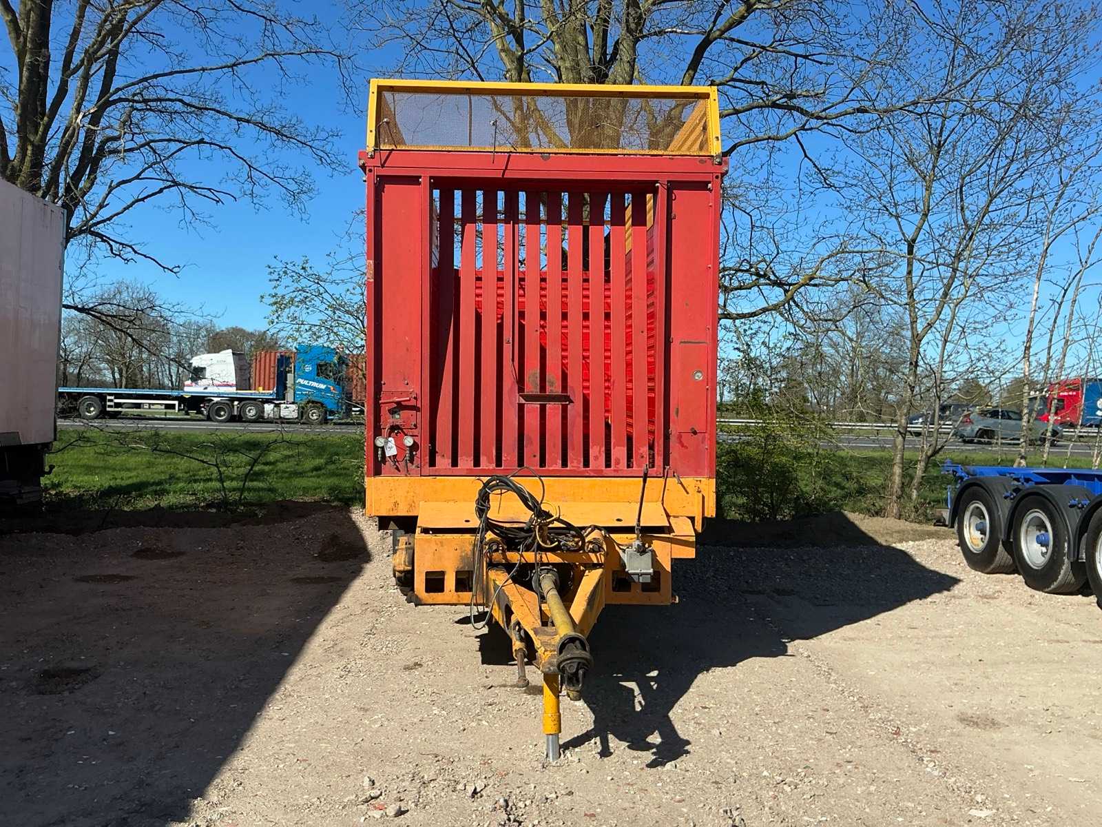 Schuitemaker Rapide 125 opraapwagen (1994), 34 m³, stuuras