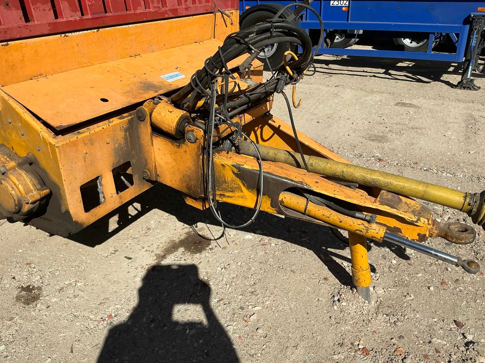 Schuitemaker Rapide 125 opraapwagen (1994), 34 m³, stuuras