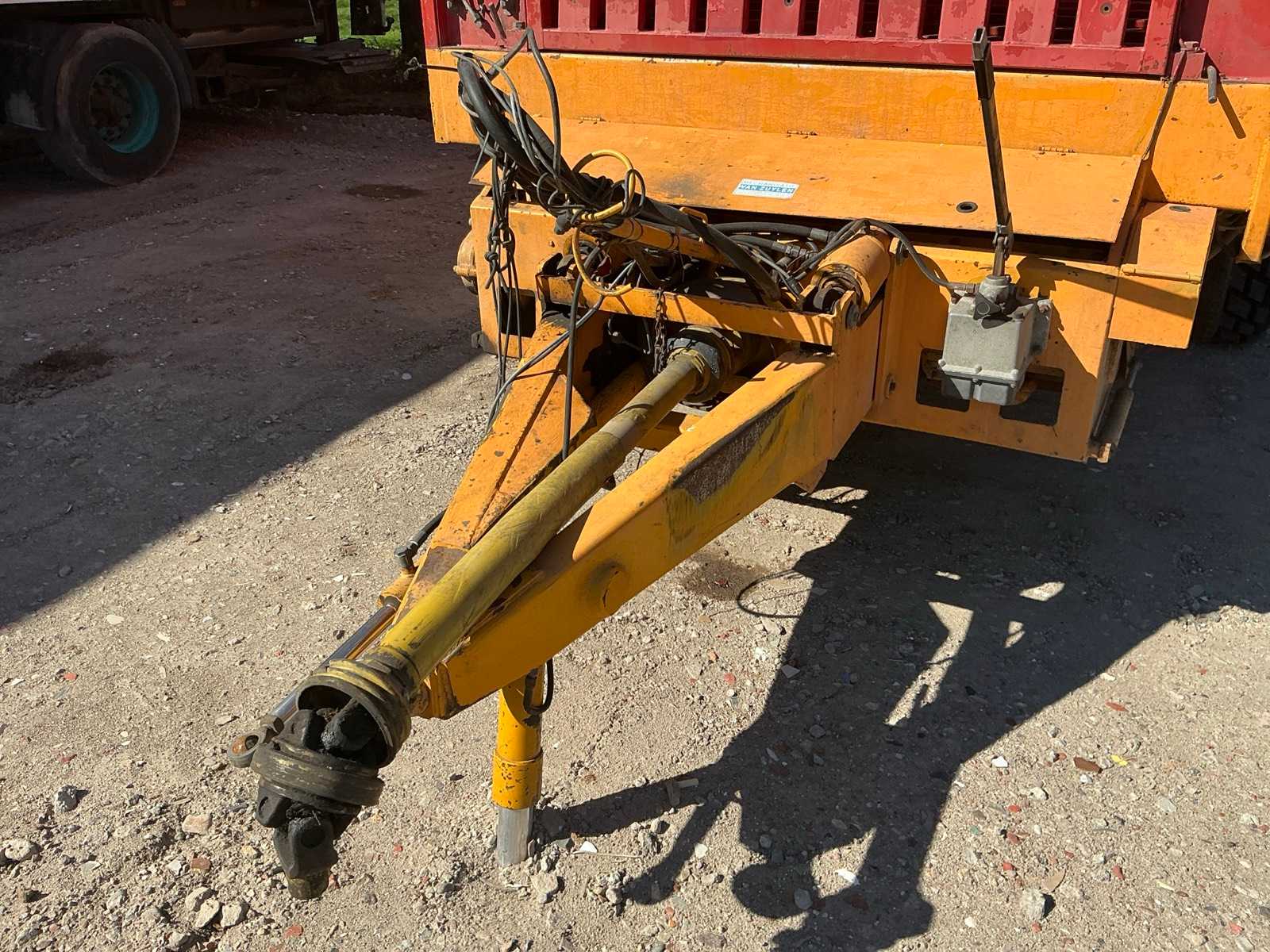 Schuitemaker Rapide 125 opraapwagen (1994), 34 m³, stuuras