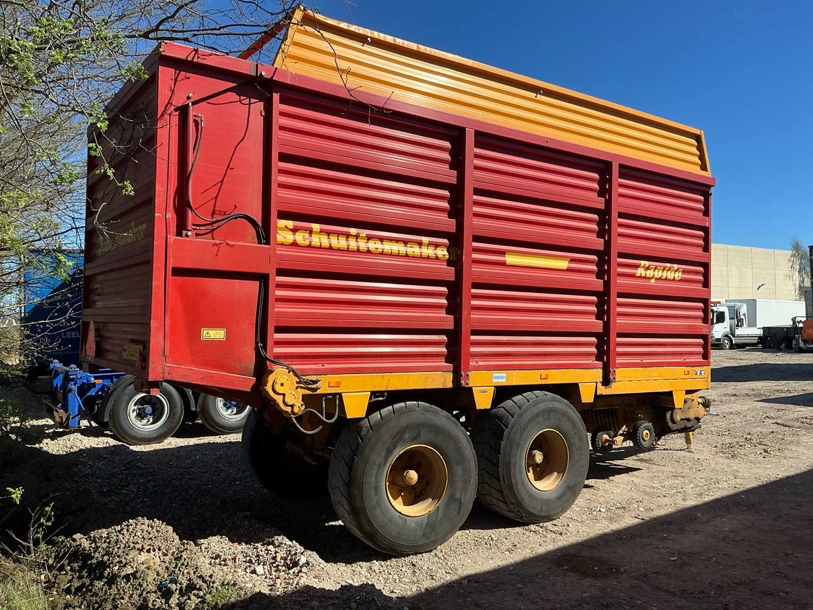 Schuitemaker Rapide 125 opraapwagen (1994), 34 m³, stuuras