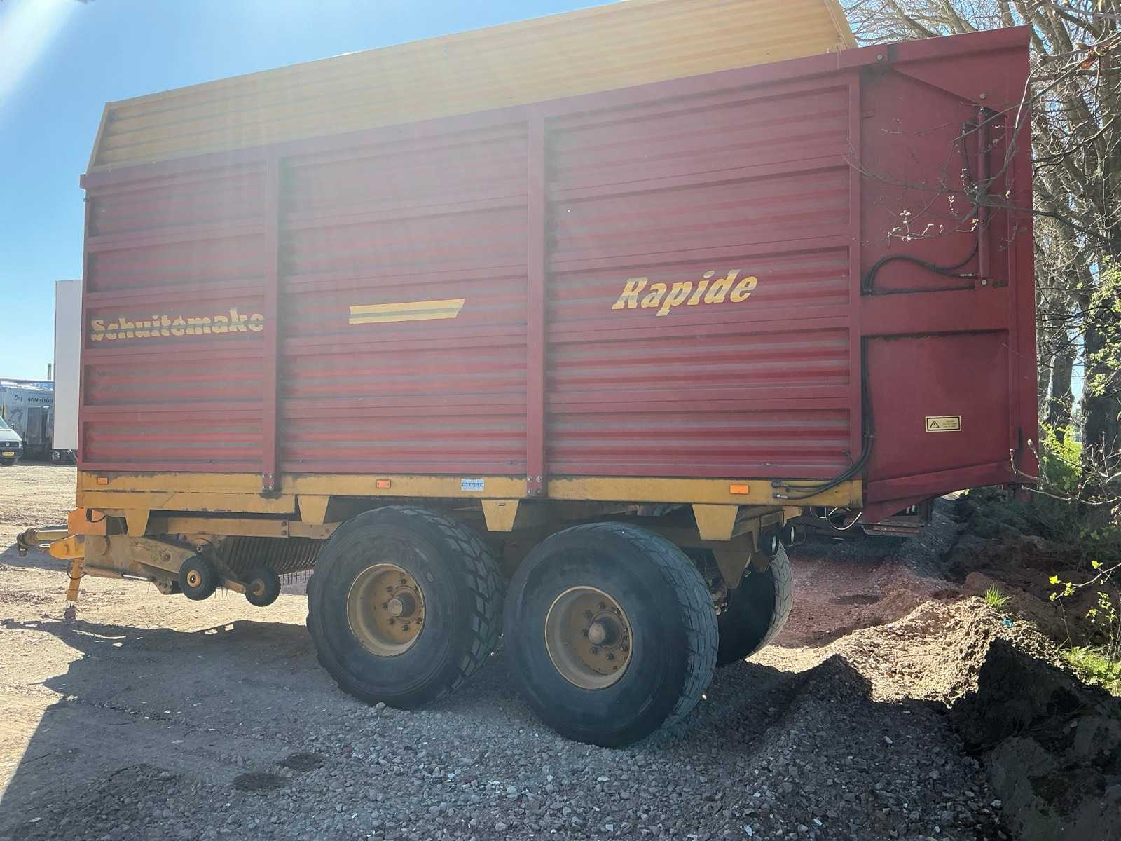 Schuitemaker Rapide 125 opraapwagen (1994), 34 m³, stuuras