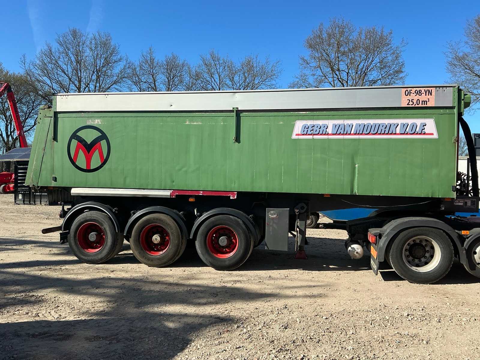 ATM OKA 15 27 kipper oplegger, 25 m³, 3-assig, 35.170 kg laadvermogen