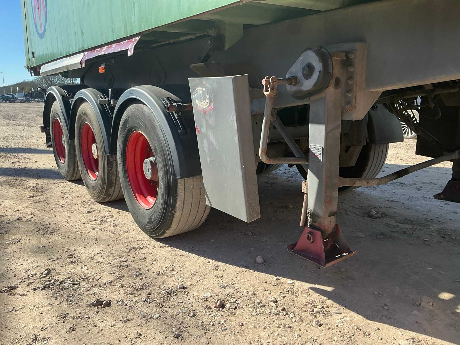 ATM OKA 15 27 kipper oplegger, 25 m³, 3-assig, 35.170 kg laadvermogen