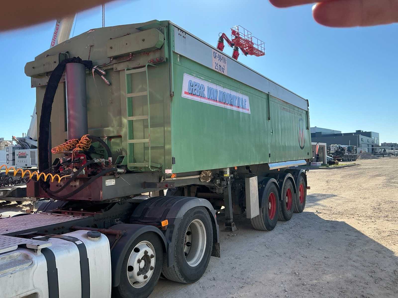 ATM OKA 15 27 kipper oplegger, 25 m³, 3-assig, 35.170 kg laadvermogen