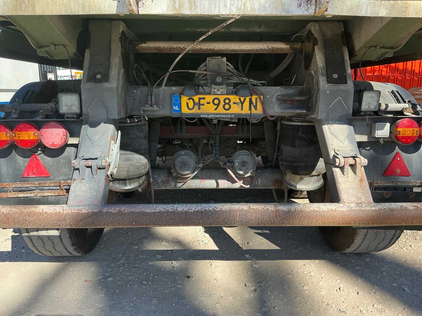ATM OKA 15 27 kipper oplegger, 25 m³, 3-assig, 35.170 kg laadvermogen