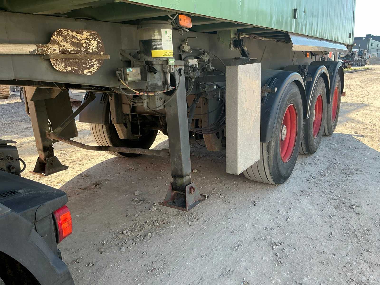 ATM OKA 15 27 kipper oplegger, 25 m³, 3-assig, 35.170 kg laadvermogen