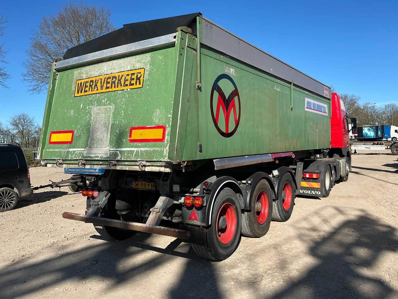 ATM OKA 15 27 kipper oplegger, 25 m³, 3-assig, 35.170 kg laadvermogen