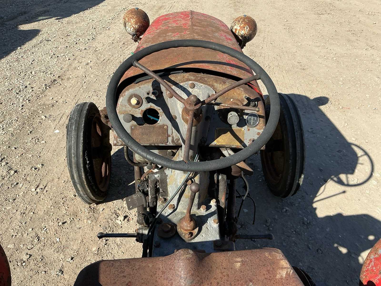 Massey Ferguson Tef 20 oldtimer tractor, 4-cilinder diesel