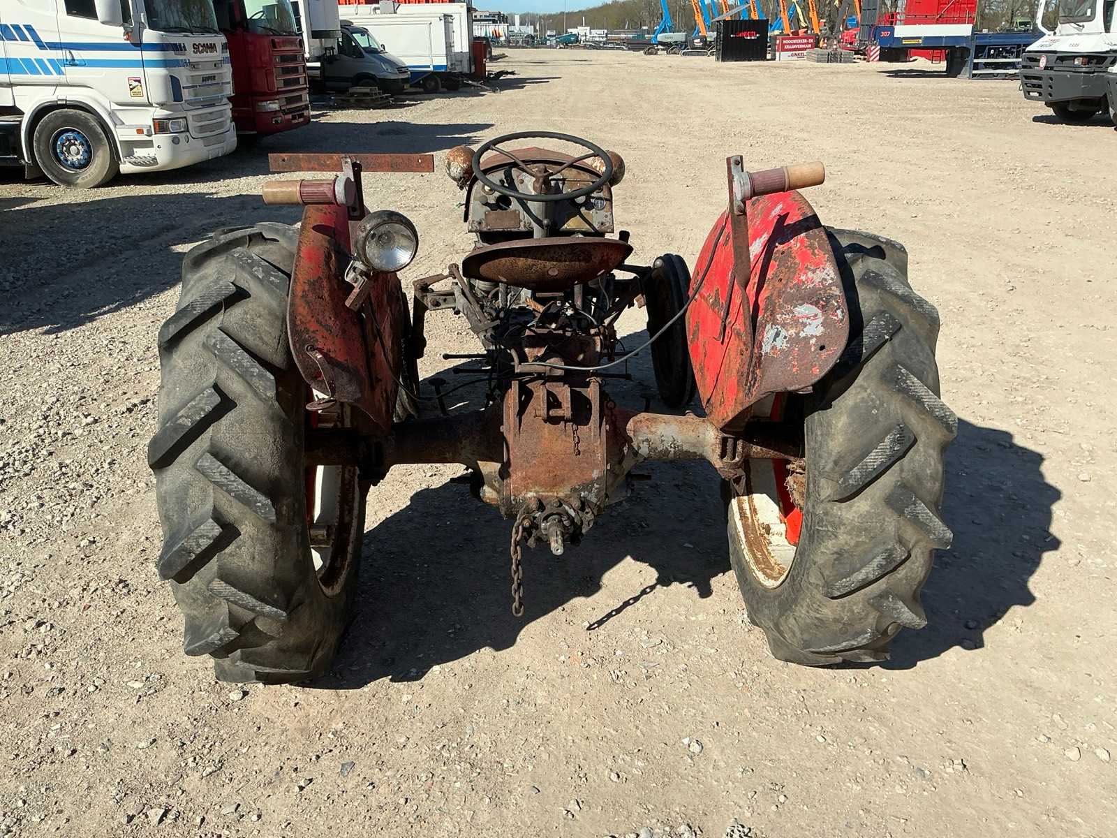 Massey Ferguson Tef 20 oldtimer tractor, 4-cilinder diesel