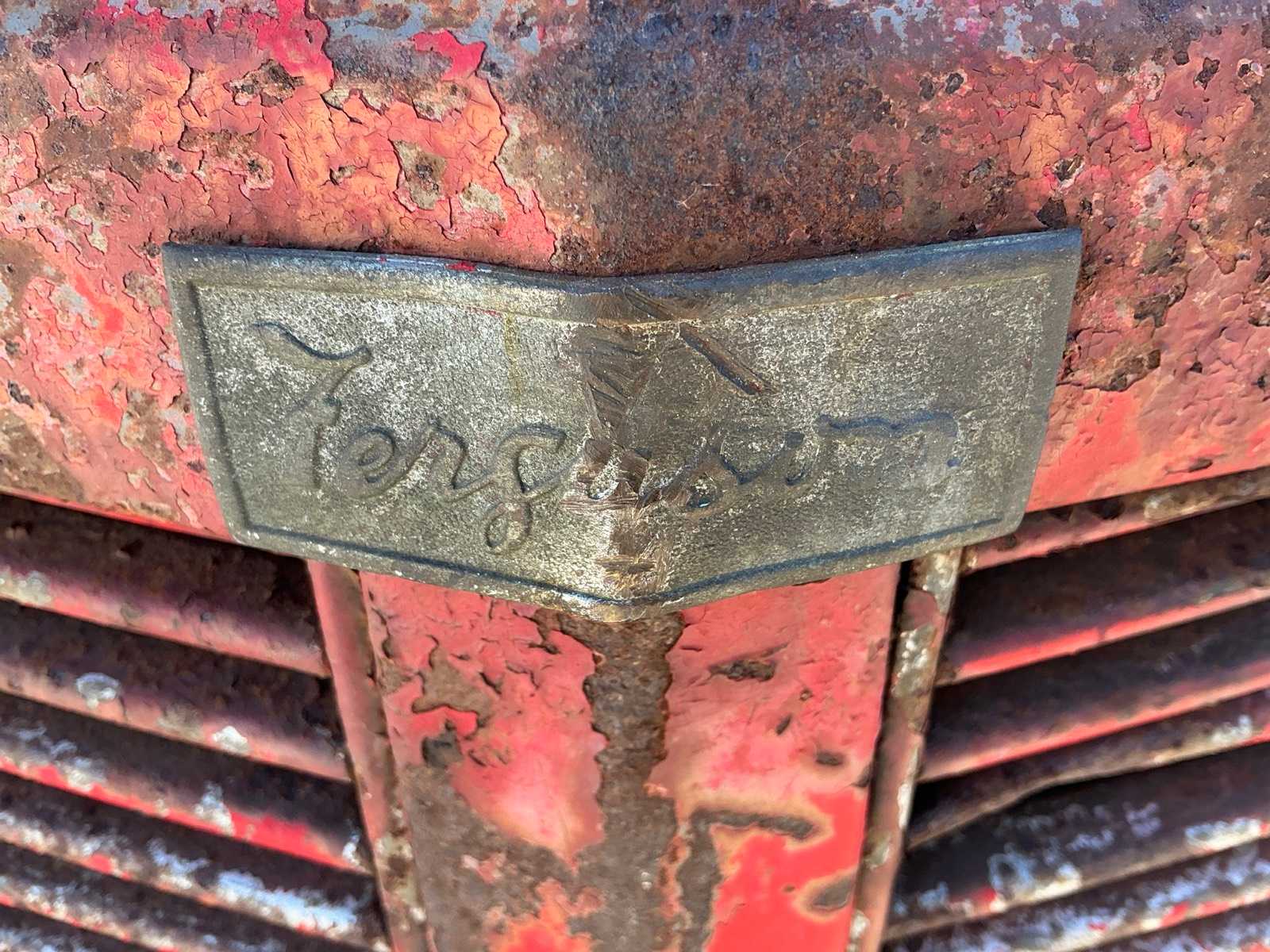 Massey Ferguson Tef 20 oldtimer tractor, 4-cilinder diesel