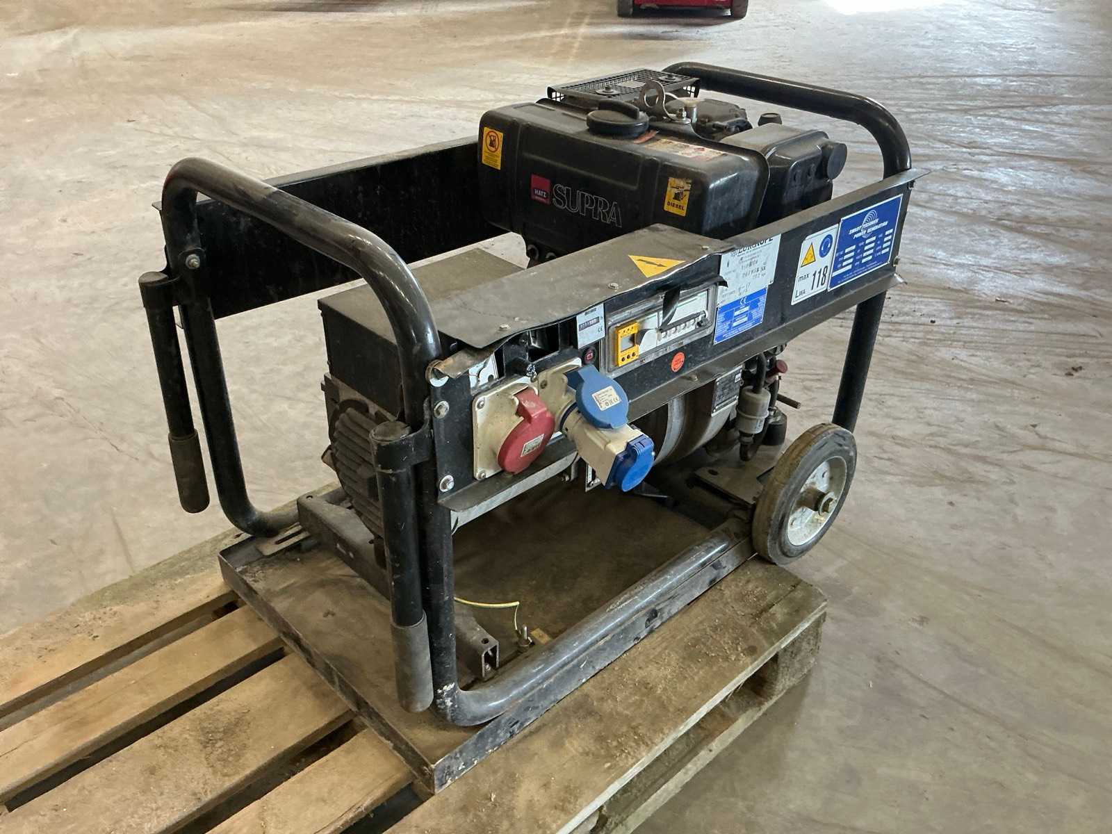 Eurorope M8S noodstroomaggregaat 10 kVA – 2015, 400 V
