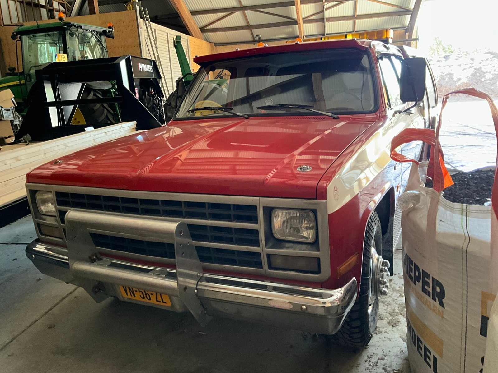 Chevrolet 3500 brandweerwagen 1992 op LPG, automaat