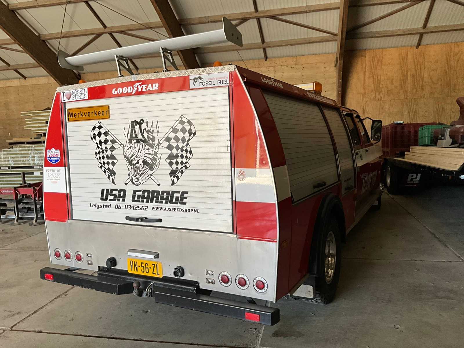Chevrolet 3500 brandweerwagen 1992 op LPG, automaat