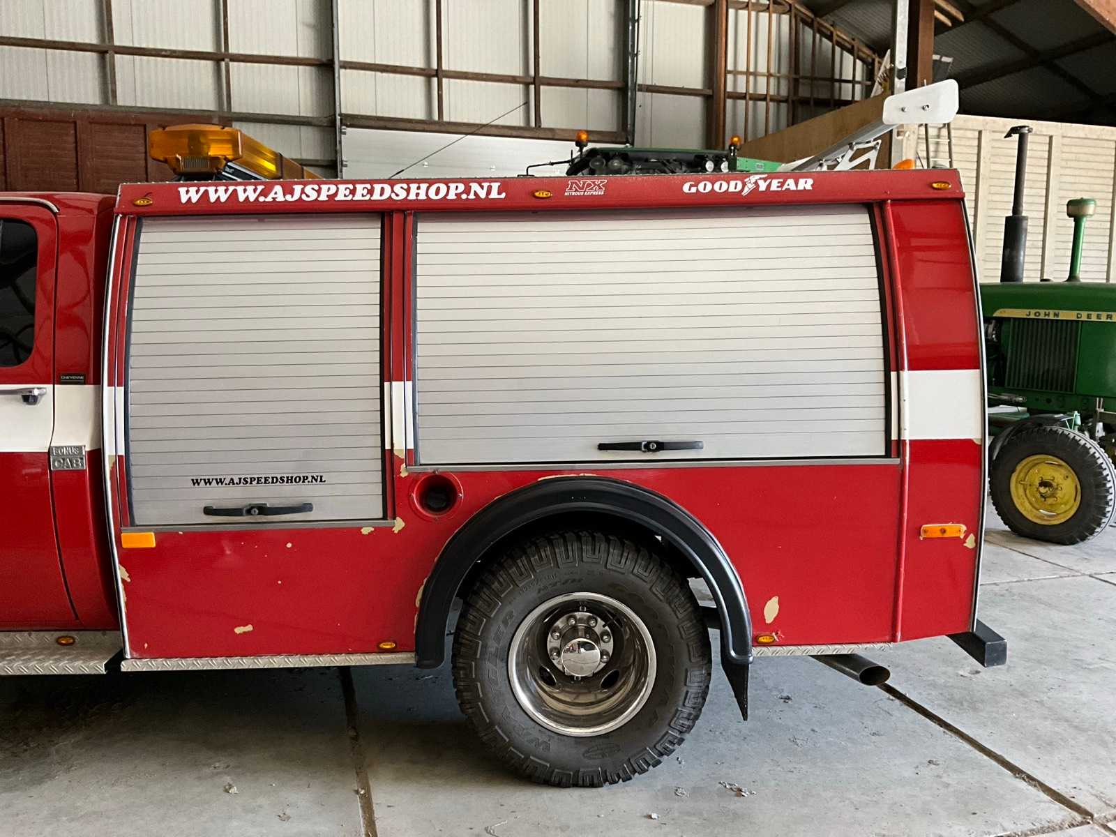 Chevrolet 3500 brandweerwagen 1992 op LPG, automaat