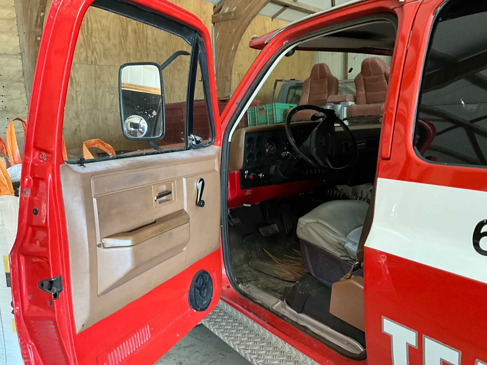 Chevrolet 3500 brandweerwagen 1992 op LPG, automaat