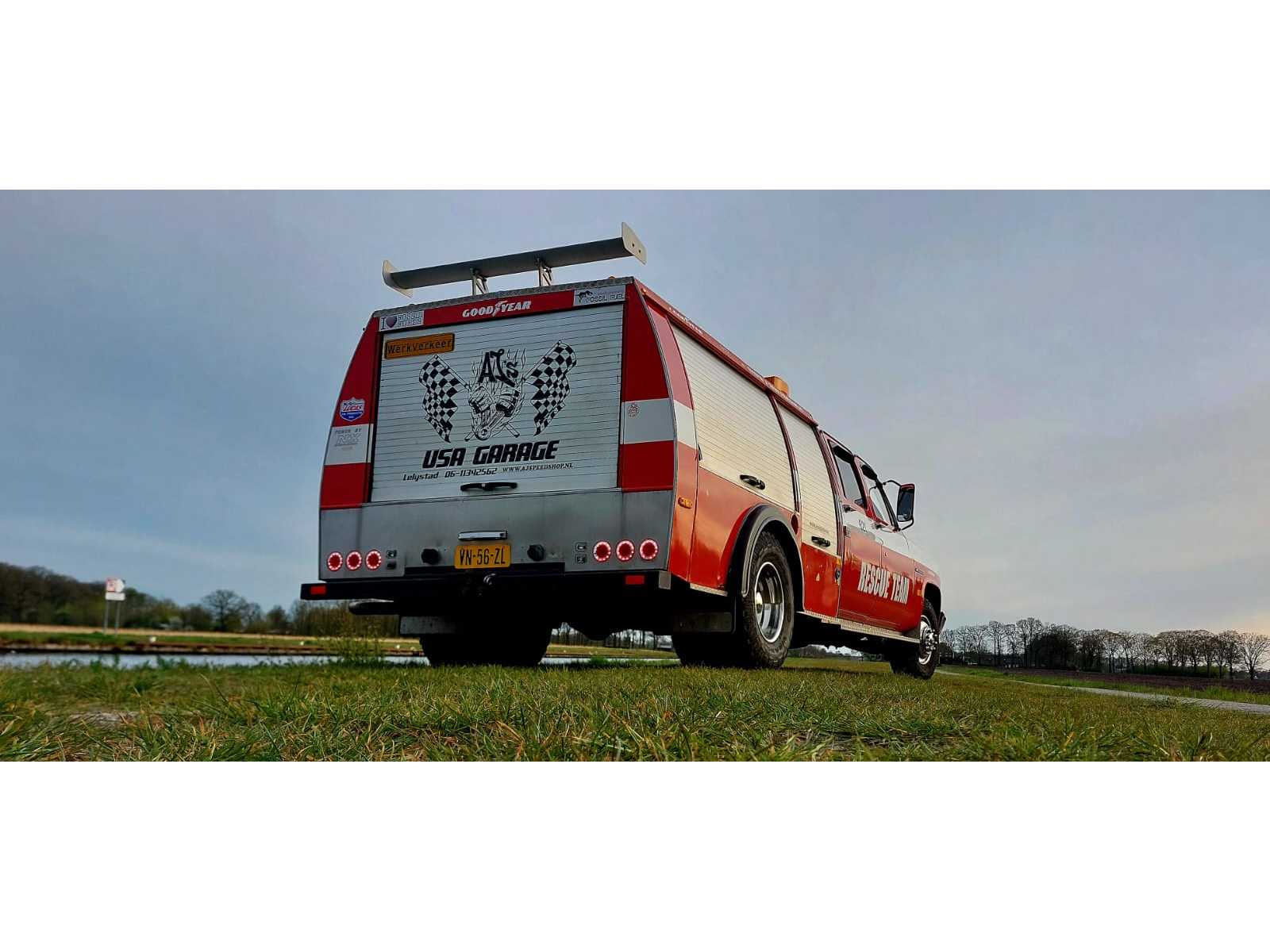 Chevrolet 3500 brandweerwagen 1992 op LPG, automaat