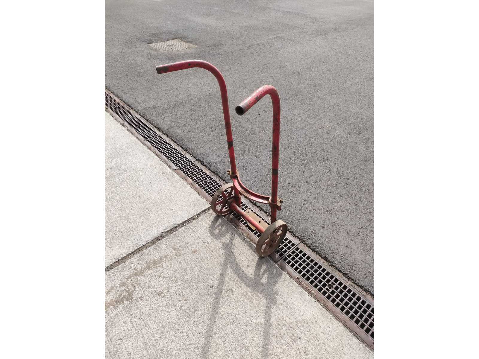 Originele Texaco vaten trolley