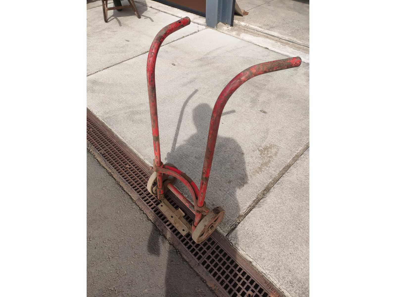 Originele Texaco vaten trolley
