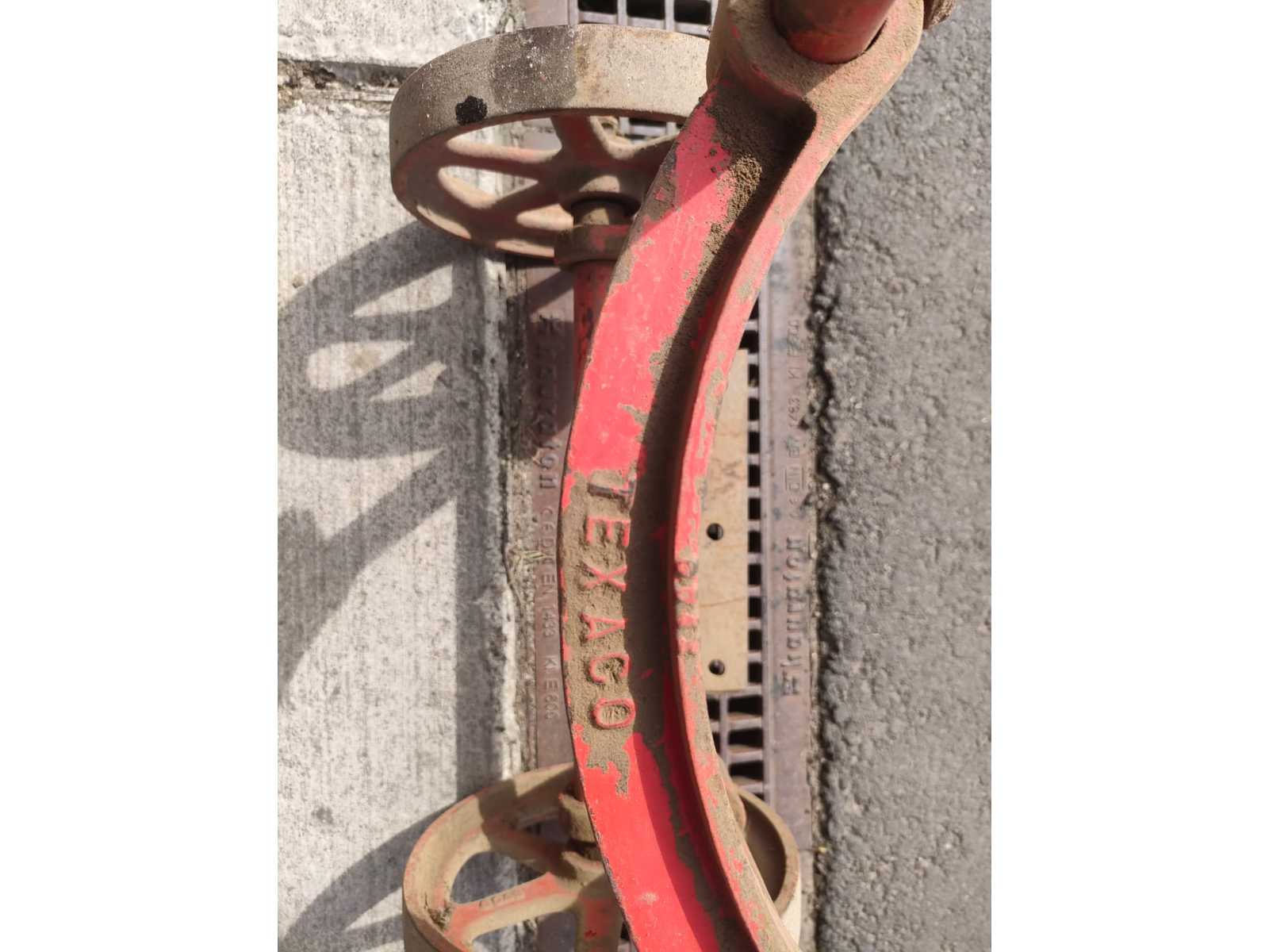 Originele Texaco vaten trolley