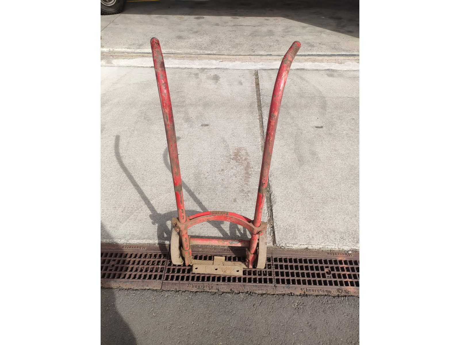 Originele Texaco vaten trolley